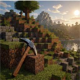 Minecraft server art