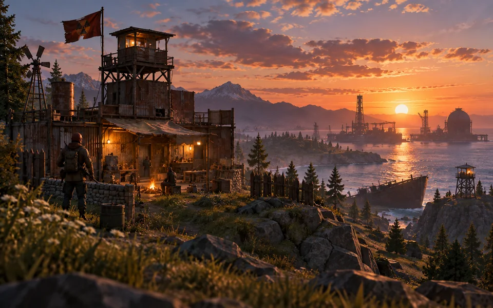 Rust world illustration